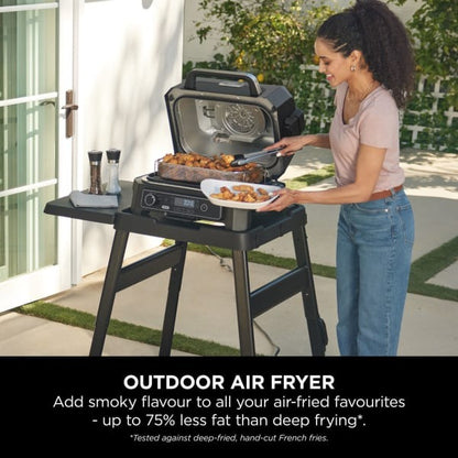 Ninja Woodfire Pro XL Electric BBQ Grill & Smoker with Smart Cook Thermometer