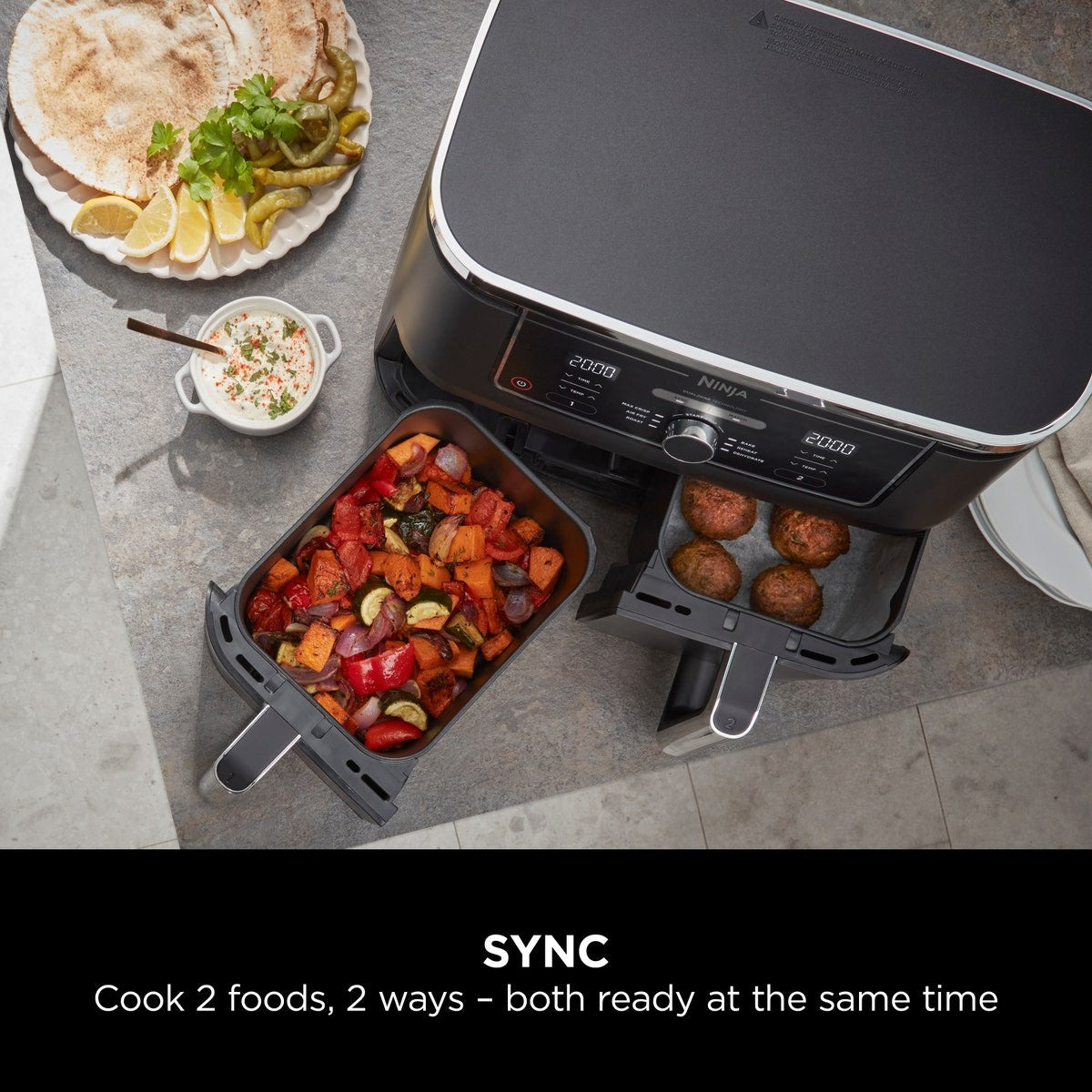 Ninja Foodi MAX DualZone 9.5 L Air Fryer